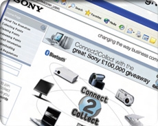 Sony Web Page